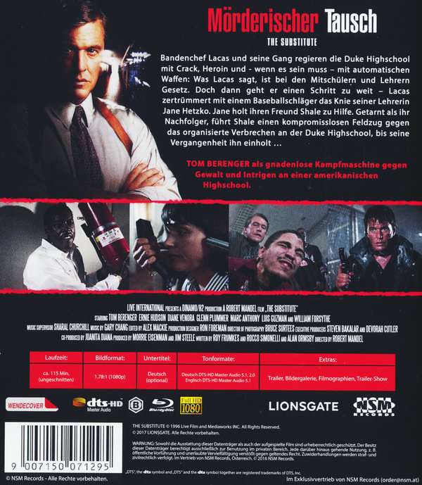 Substitute (ej svensk text) (Blu-ray) - 2