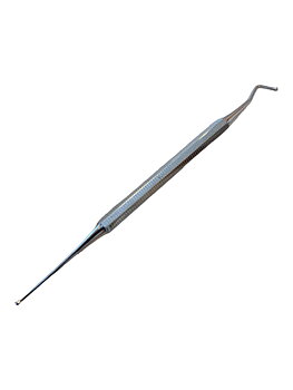 Palperpenna, fast, dubbelsidig böjd/rak, 12,5 cm