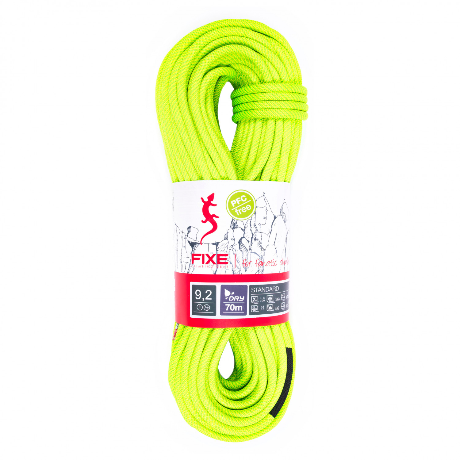 Fixe Standard Dry 9,2 mm 60 el 70 m