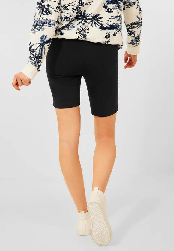 Cycling Shorts 7cm Cuff - Black - Cecil