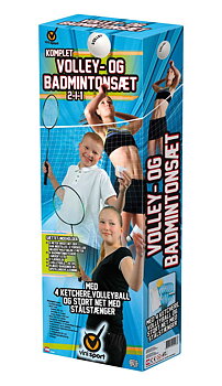 Vinisport Volleyboll & Badminton set