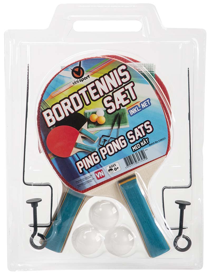 Vinisport Bordsennis set med Nät