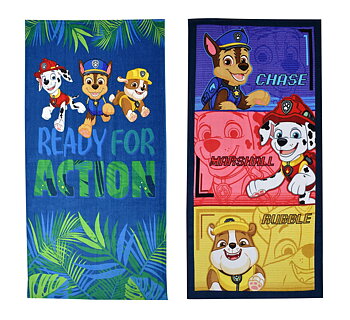 Paw Patrol Handduk, 140 x 70 cm