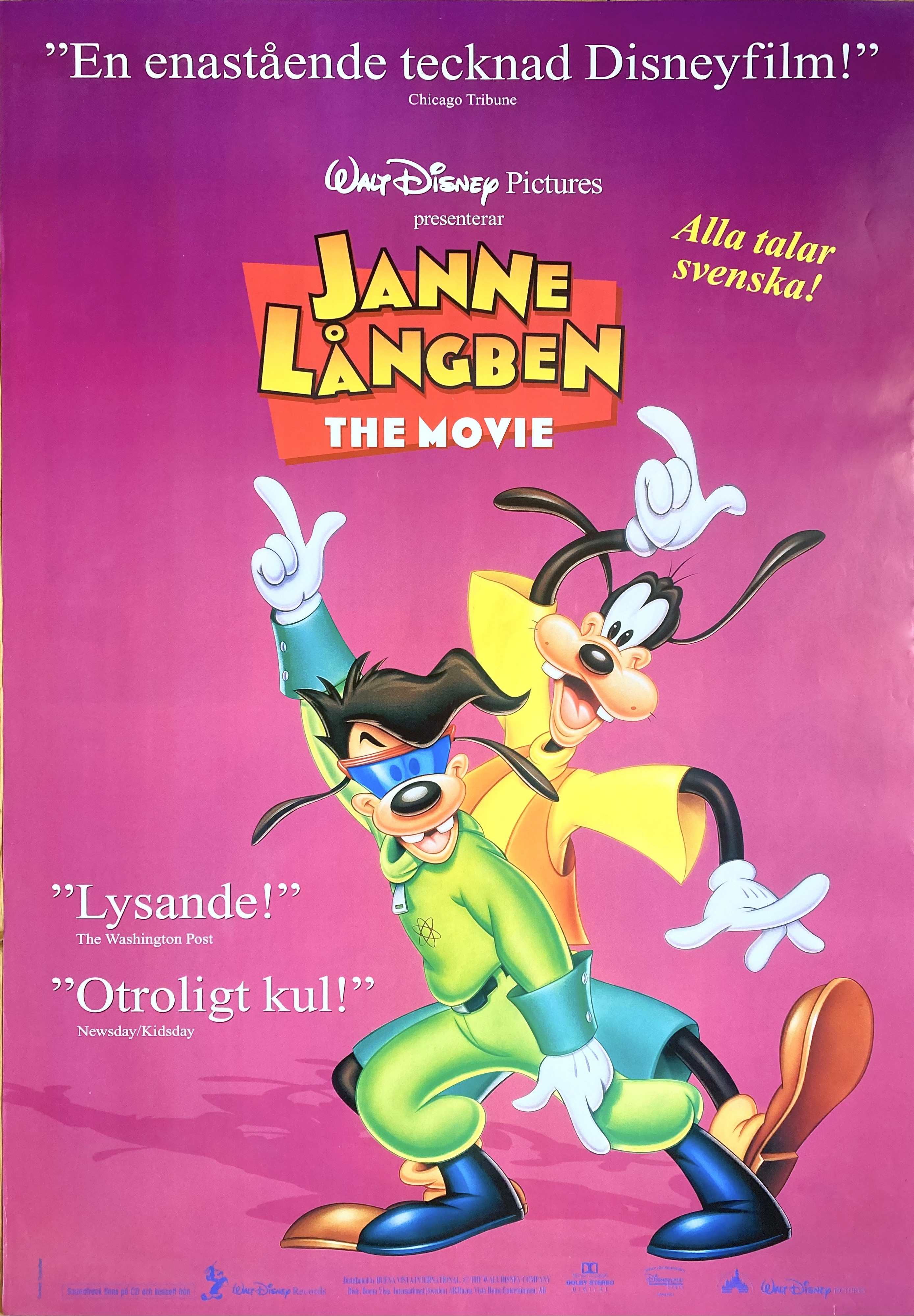 A GOOFY MOVIE (1995)