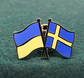 Pin Ukraina/Sverige