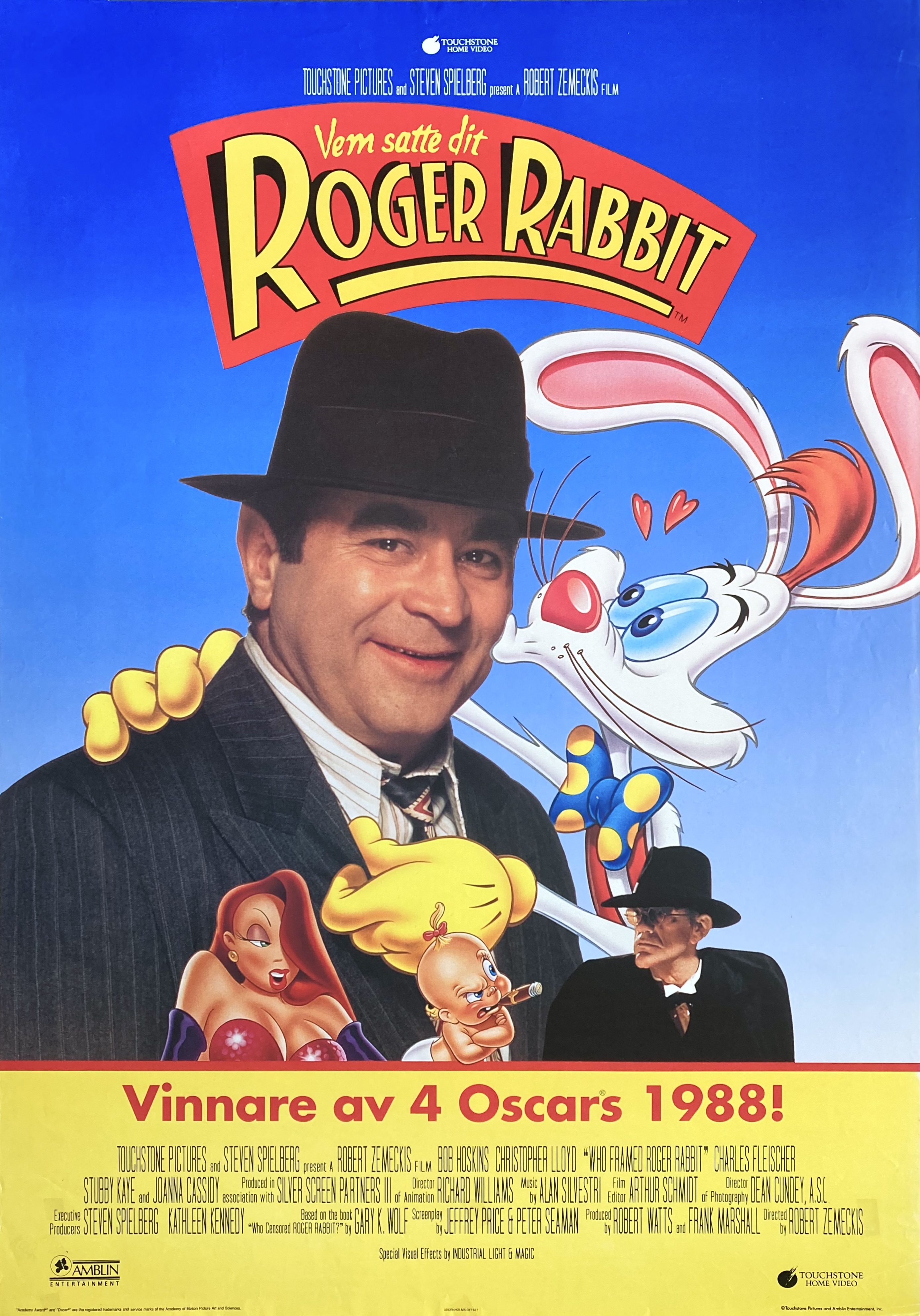 VEM SATTE DIT ROGER RABBIT (1988)