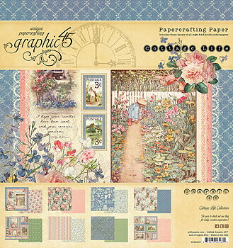 Graphic45 - Cottage Life - Block 8x8"