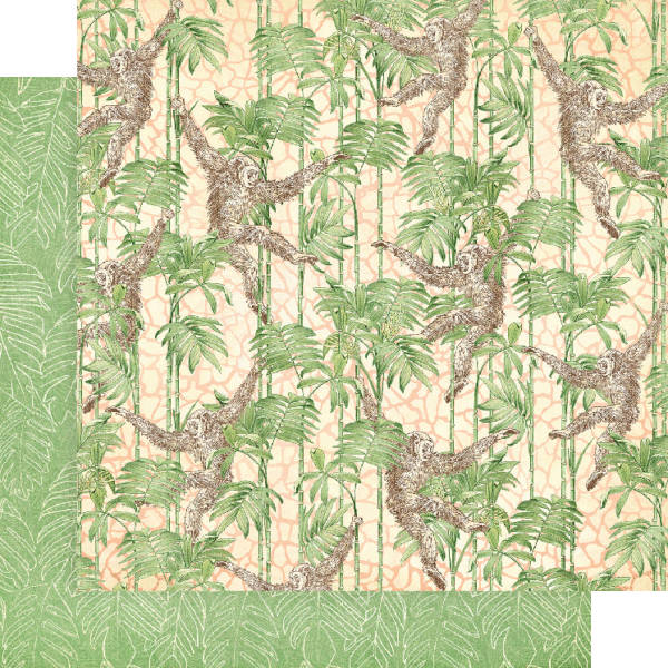Graphic45 - Wild & Free - Collection pack 12x12" inkl stickersark - 7