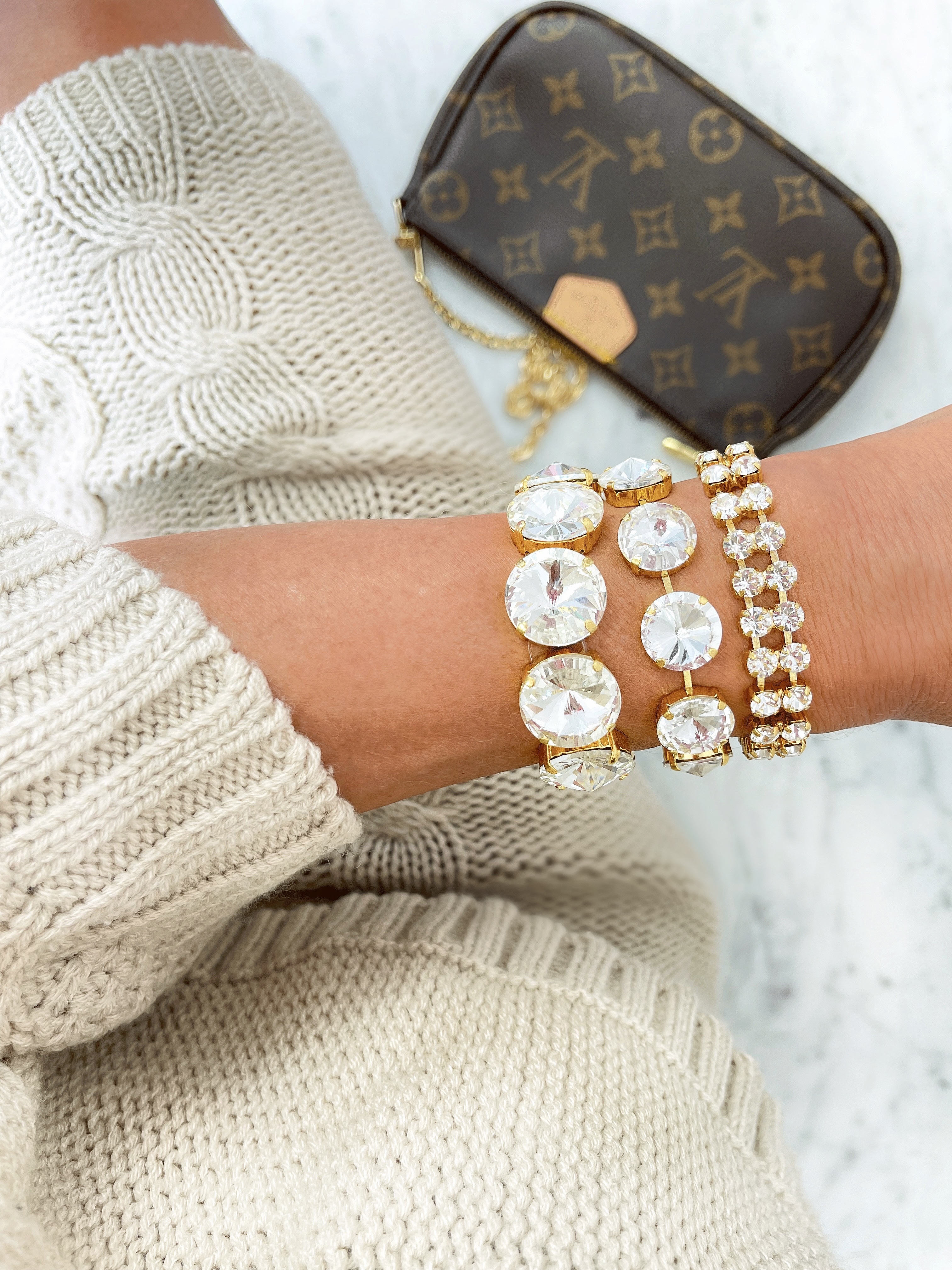 Bracelet Angelina Clear Gold - 3