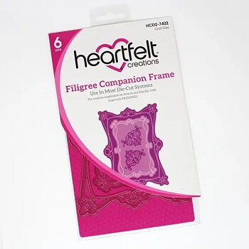 Heartfelt - Filigree Companion Frame die