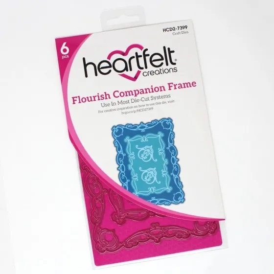 Heartfelt - Flourish Companion Frame die - 2