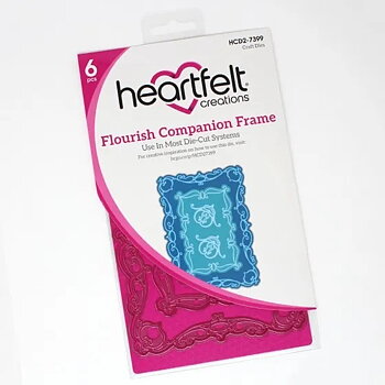 Heartfelt - Flourish Companion Frame die