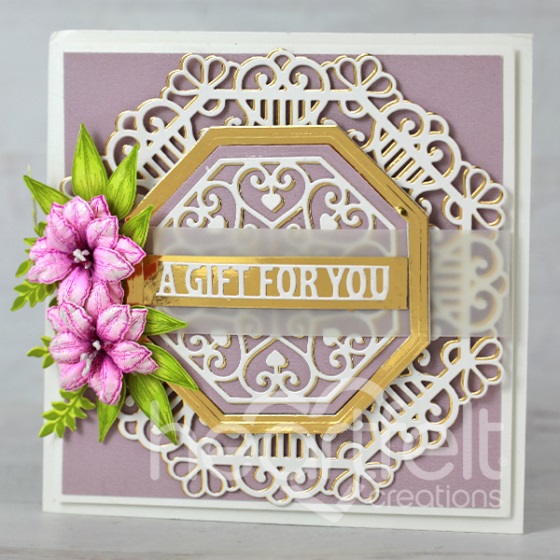 Heartfelt - Elegant Hearts Centerpiece - Dies - 4