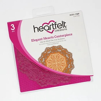 Heartfelt - Elegant Hearts Centerpiece - Dies