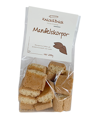 Mandelskorpor - Knäck & Bräck