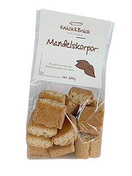 Mandelskorpor - Knäck & Bräck