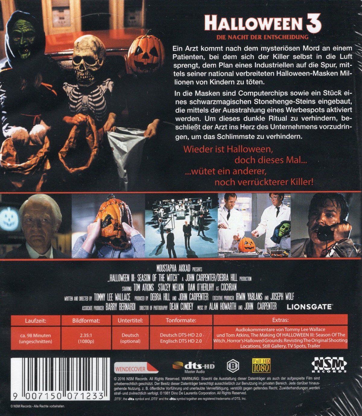 Halloween 3 - Season of the Witch (ej svensk text) (Blu-ray) - 2