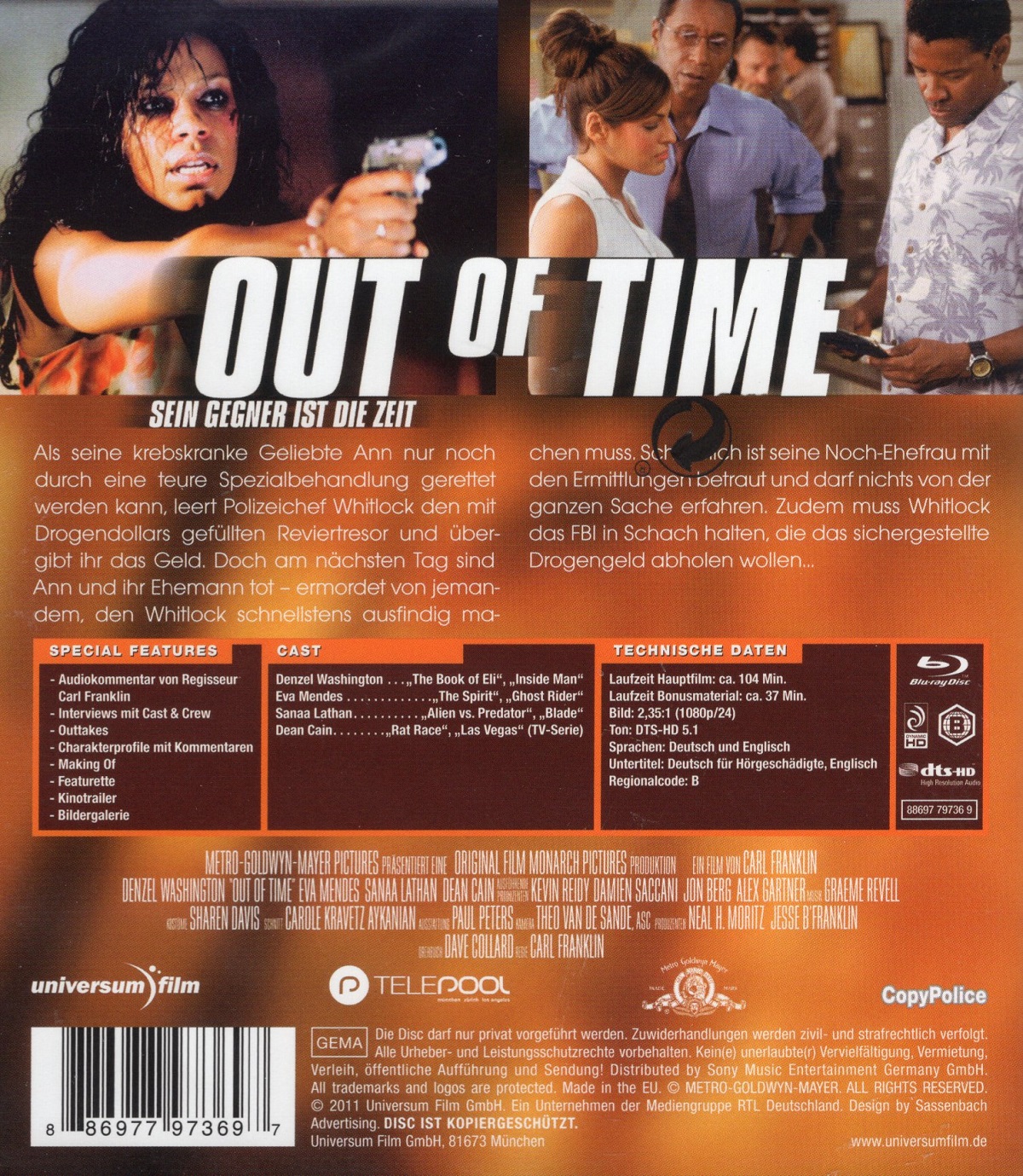 Out of Time (ej svensk text) (Blu-ray) - 2