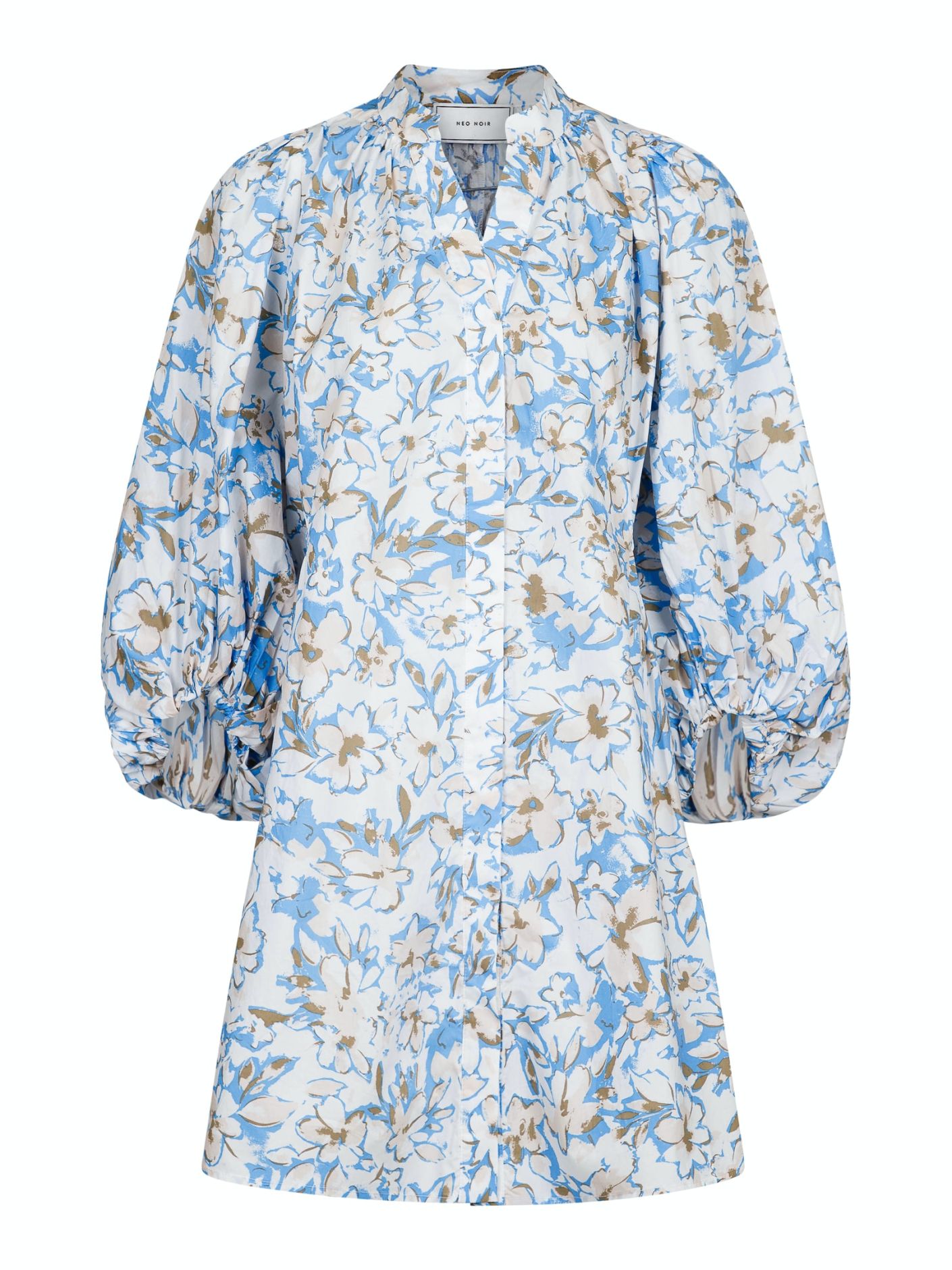 Neo Noir - Reba Print Dress White - 4