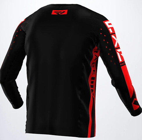 FXR - PODIUM PRO MX - TRÖJA - Black/Red - Limited Edition
