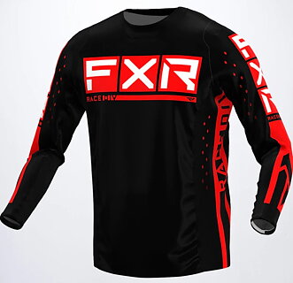 FXR - PODIUM PRO MX - TRÖJA - Black/Red - Limited Edition