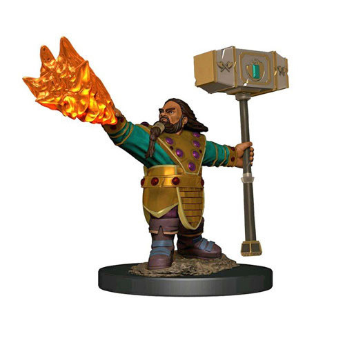 D&D Premium Painted Figure: Male Dwarf Cleric