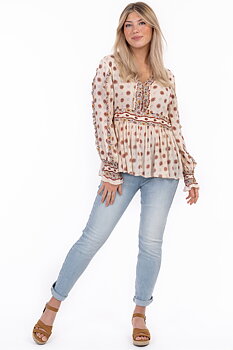 TUESDAY HIGH WAIST JEANS - LIGHT BLUE DENIM