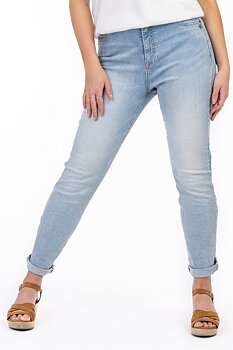 TUESDAY HIGH WAIST JEANS - LIGHT BLUE DENIM