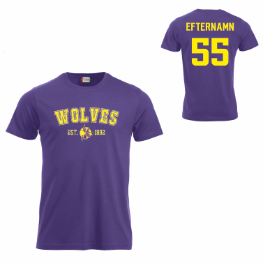 Wolves Player T-shirt Bomull