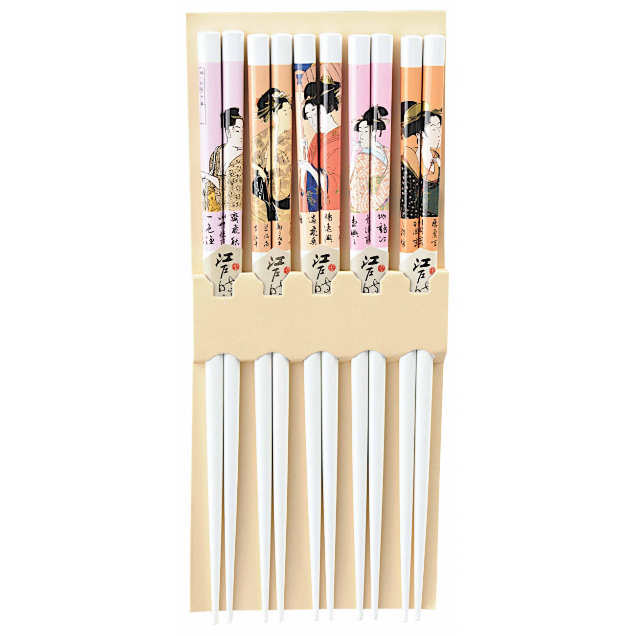Tokyo Design Ätpinnar Geisha White