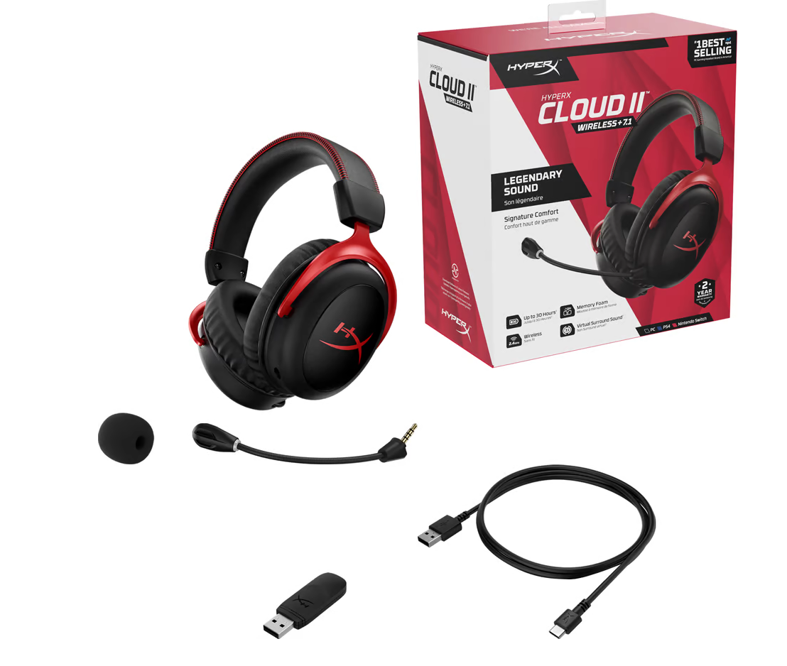 HyoerX buy Cloud II Wireless Gaming Headset