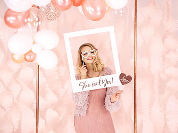 Fotoram | "She said yes" | Möhippa | Rosé - 1
