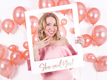 Fotoram | "She said yes" | Möhippa | Rosé