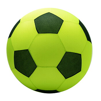 SportMe Jättefotboll Gul/Svart, 50 cm