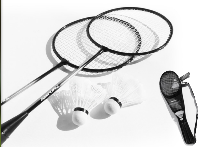 SportMe Badmintonset Med Väska, 2 Pack