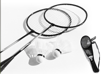 SportMe Badmintonset Med Väska, 2 Pack