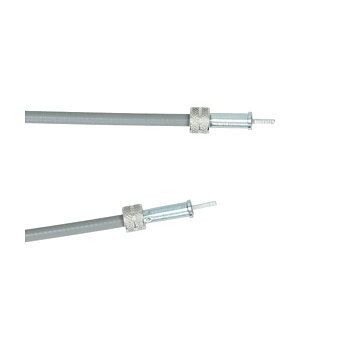 Speedometerkabel grå vdo-beslag, europæisk fremstillet, med 3 mm længere fremspring end normalt 650 mm