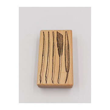 Heindesign Rubber Stamps Second Hand - Feather Pens