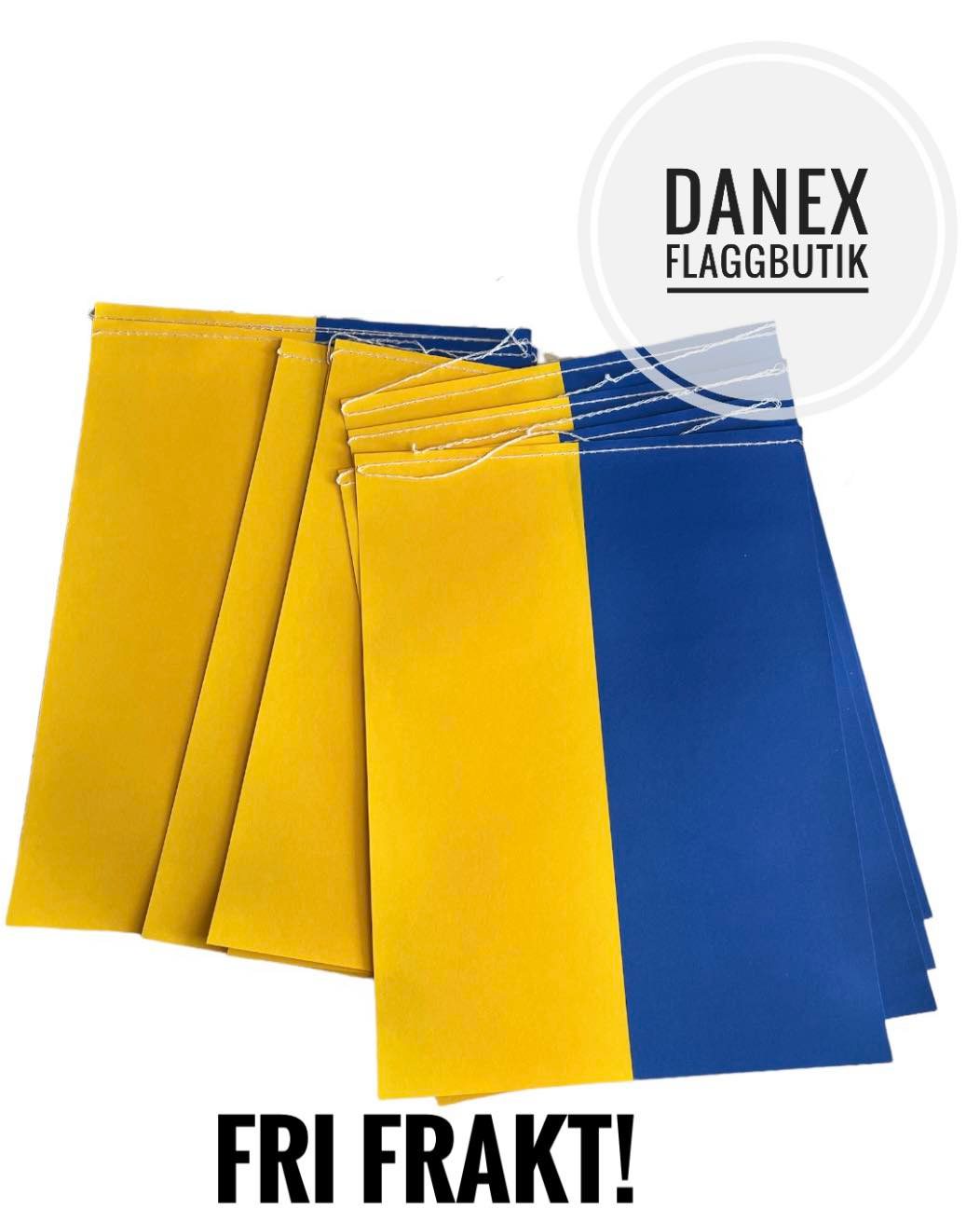 Flaggspel Ukraina A4 