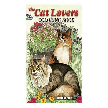 Målarbok, katt för vuxna - Cat lovers /