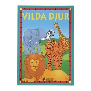 Målarbok  Vilda Djur