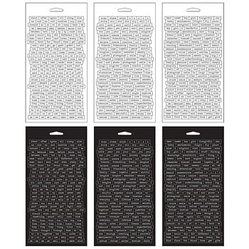 Tim Holtz- Idea-ology Chitchat Sticker Tablet