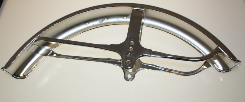 Etulokasuoja Yamaha FS1 alkuperäinen, rumpujarru. 1U1-21510-02-93 - 5