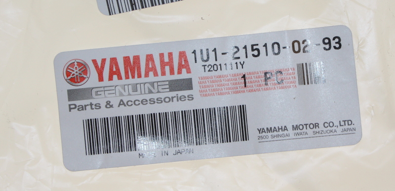 Etulokasuoja Yamaha FS1 alkuperäinen, rumpujarru. 1U1-21510-02-93 - 3