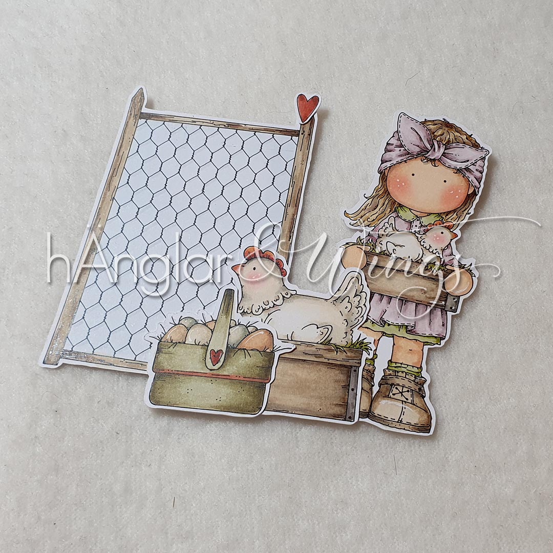 HW  Clear Stamps - Hönsmamma - 3