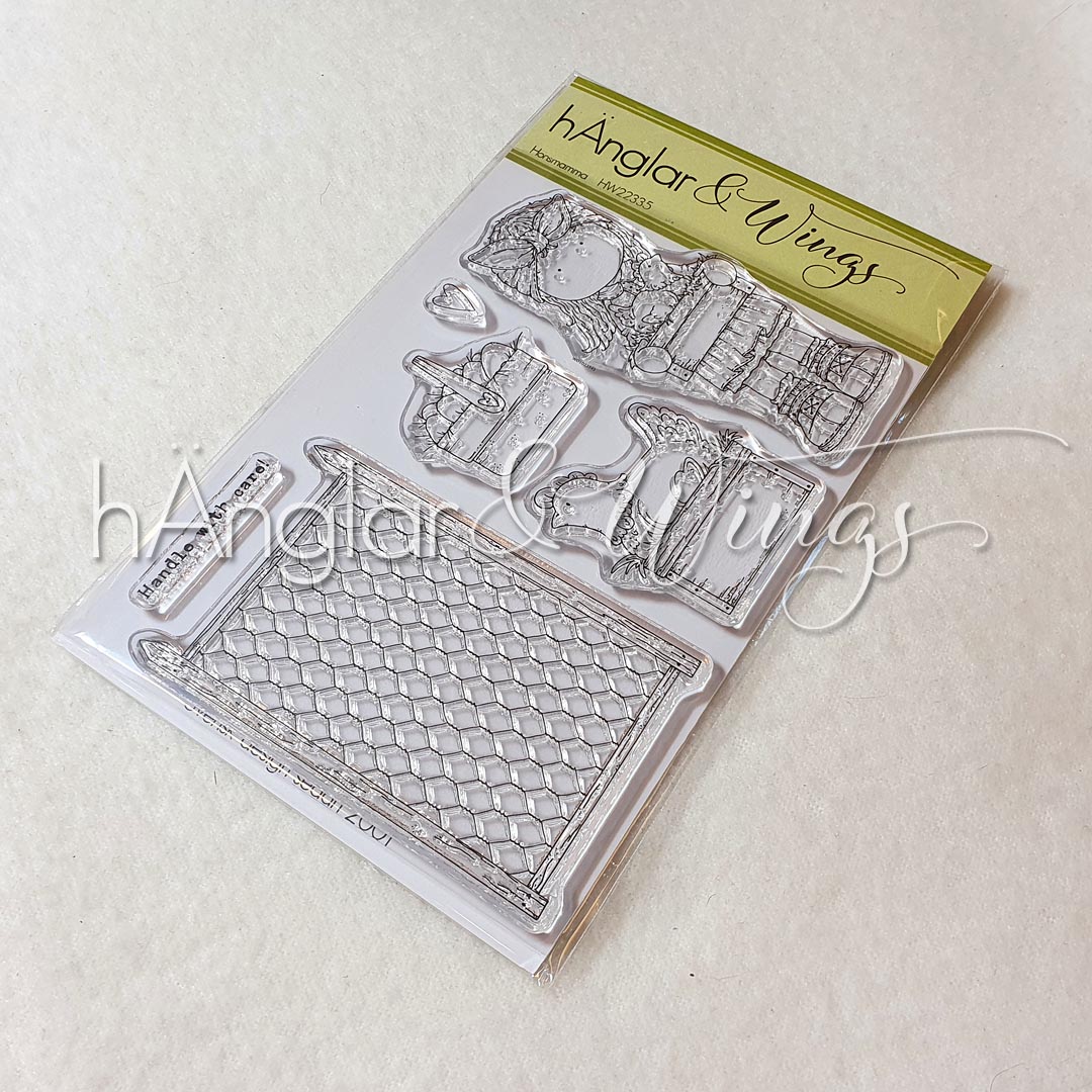 HW  Clear Stamps - Hönsmamma - 2