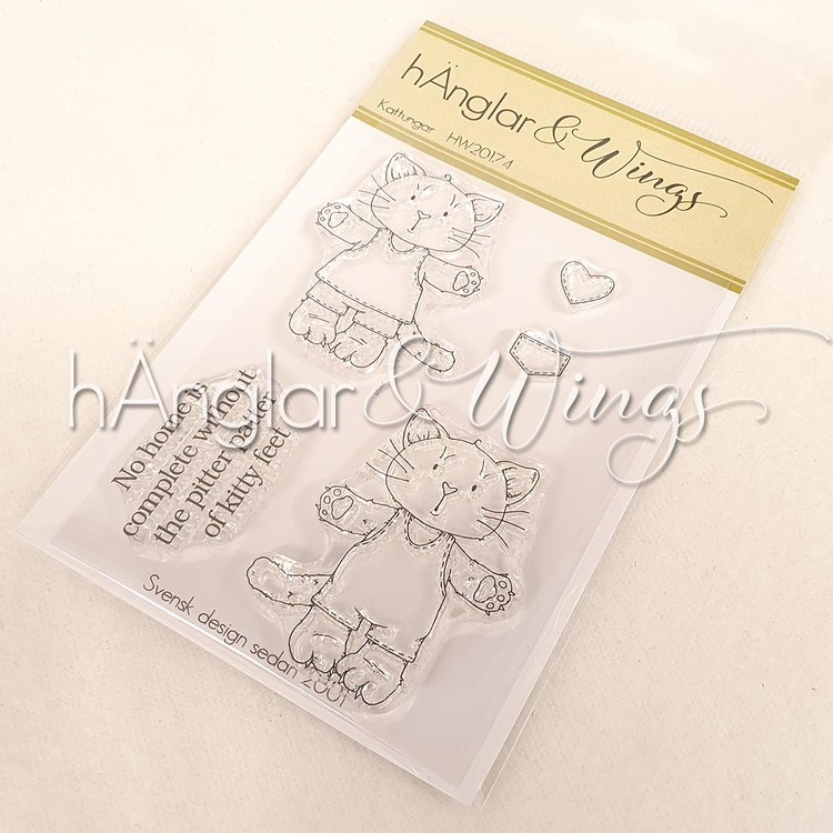HW  Clear Stamps - Kattungar A7 - 2