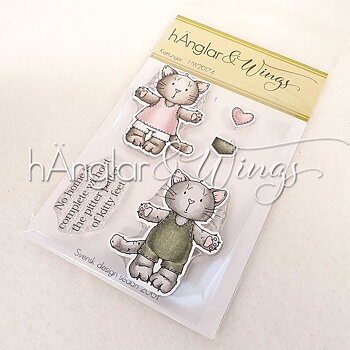 HW  Clear Stamps - Kattungar A7