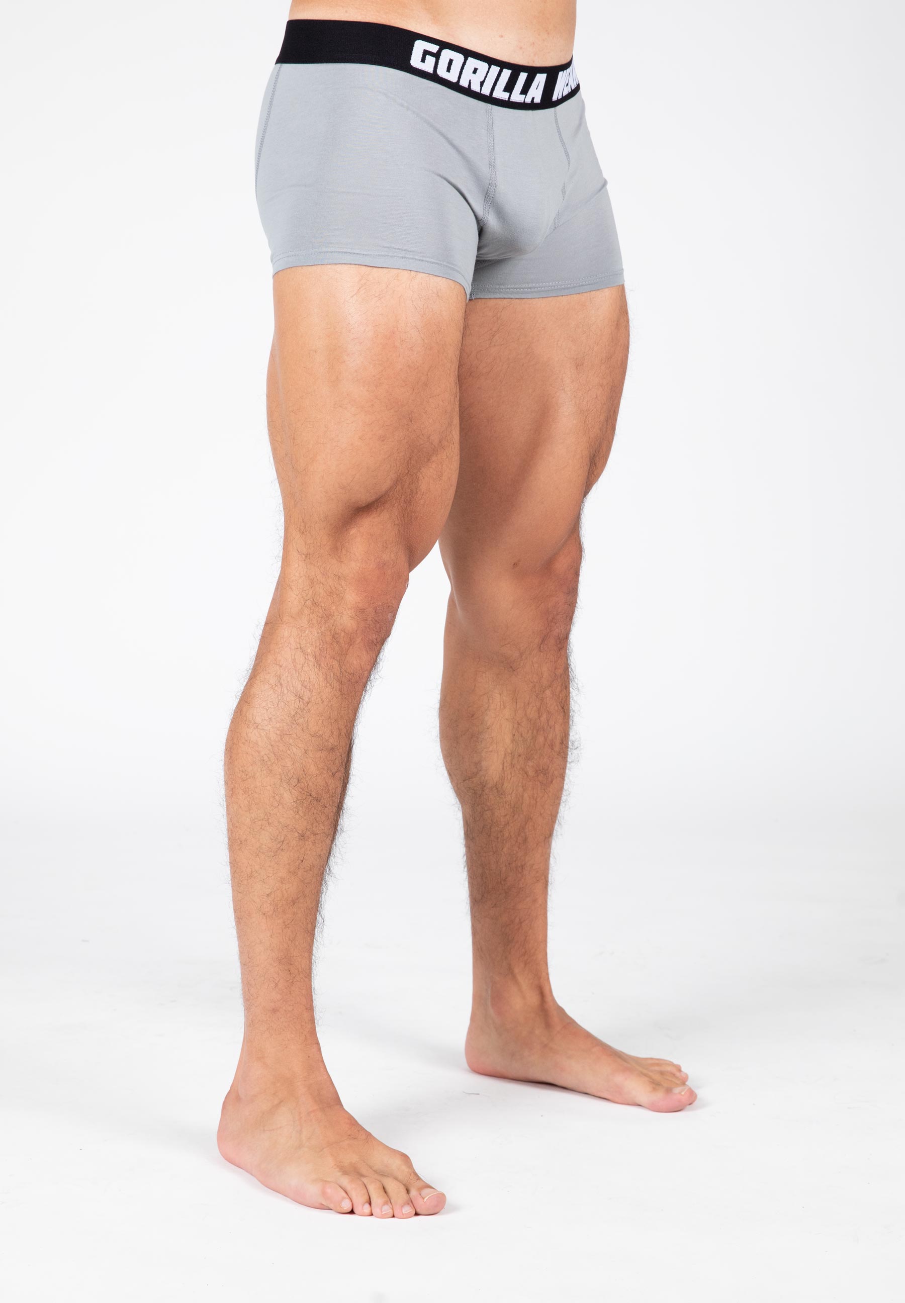 Gorilla Wear Boxershorts 3-pack, grey/navy/red - 24
