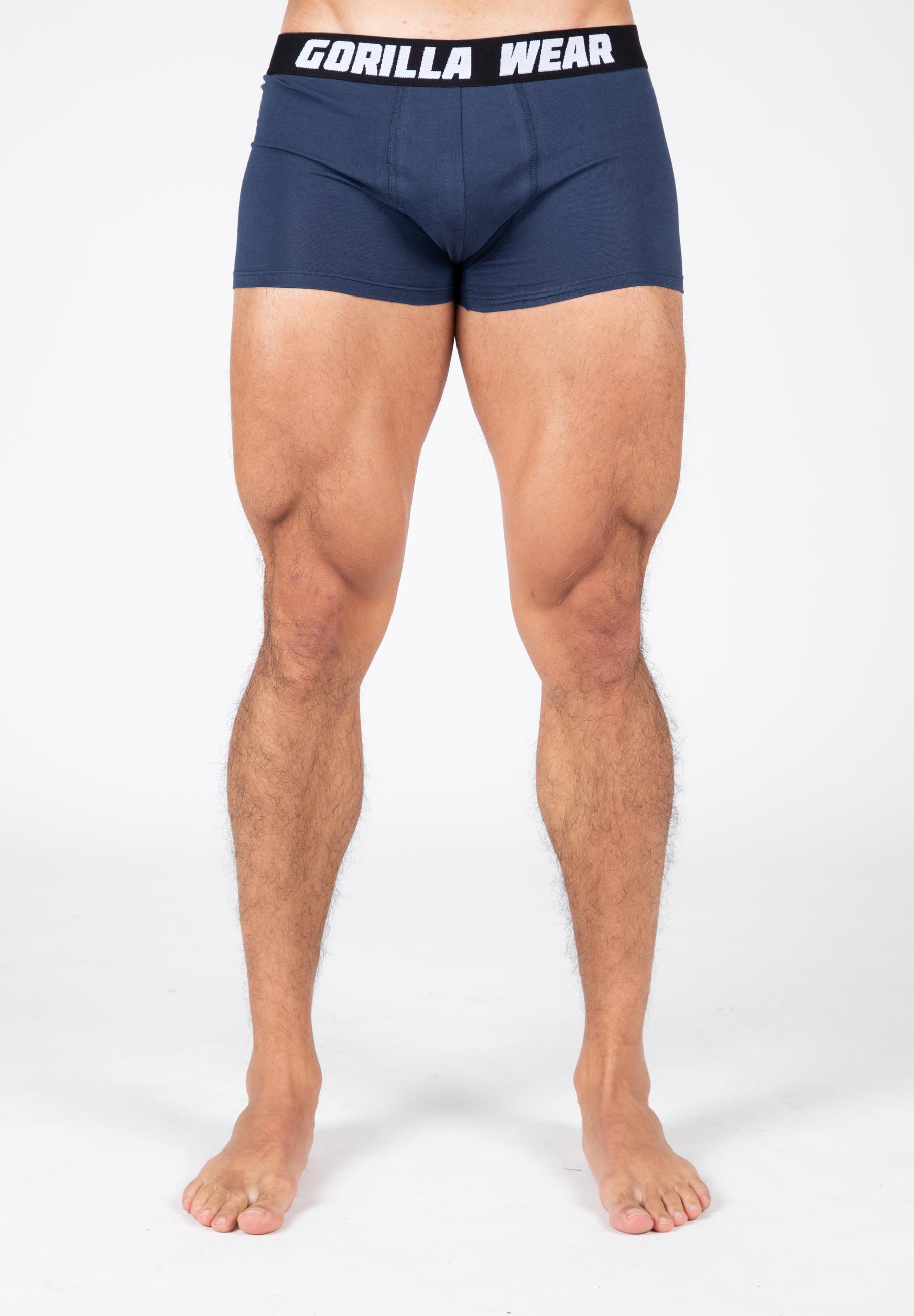 Gorilla Wear Boxershorts 3-pack, grey/navy/red - 21